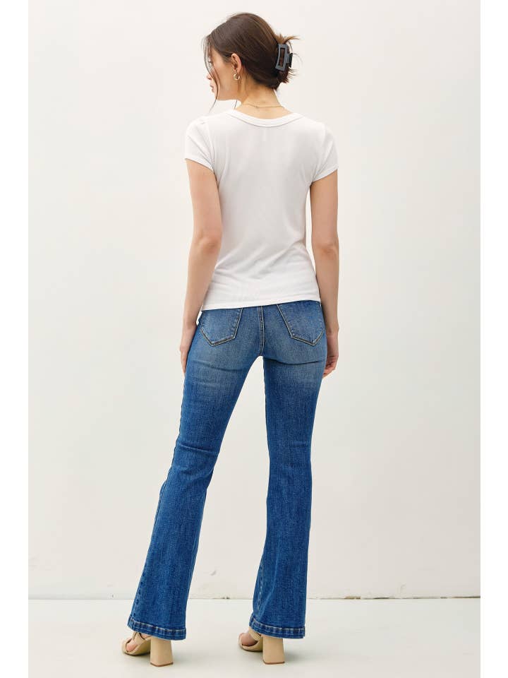 Ultra Soft Basic Scoop Neck Baby Tee