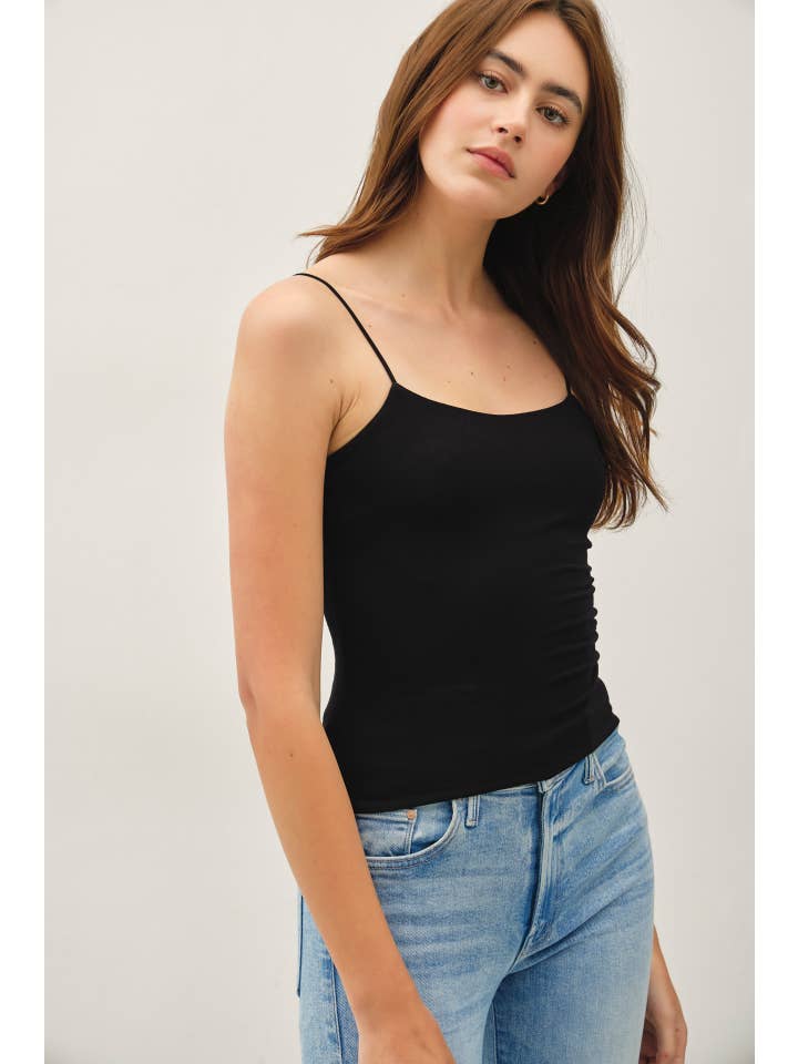 [Soft Core] Basic Solid Cami