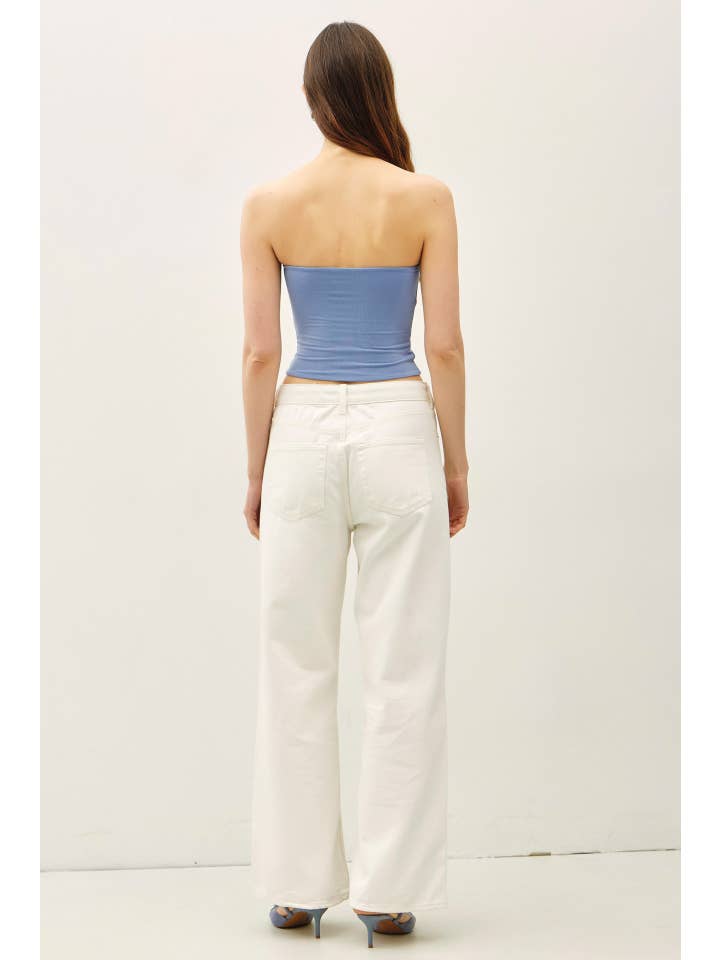 New Shade [Soft Core] Basic Bandeau Top