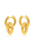 Solana Interlocking Hoop Earring