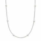 Rozlyn Beaded Ball Chain Necklace