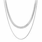 Cassia Double Chain Necklace