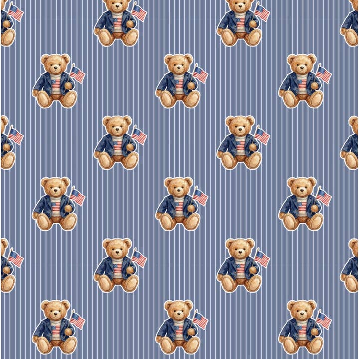 Little Teddy: Double-Sided Hand Towel