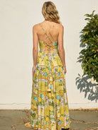 Isla Palma Front Knot Maxi Dress