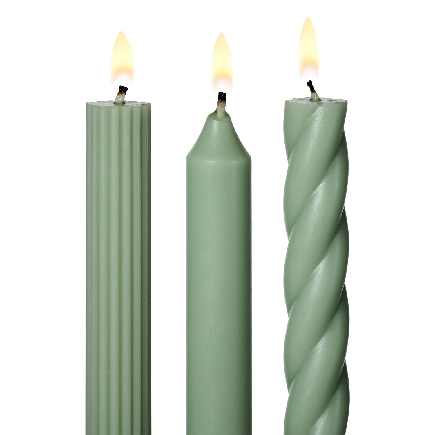 Assorted Candle Tapers 3-Pack