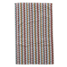 Woven Cotton Terry Hand Towel with Geometric Pattern & Loop