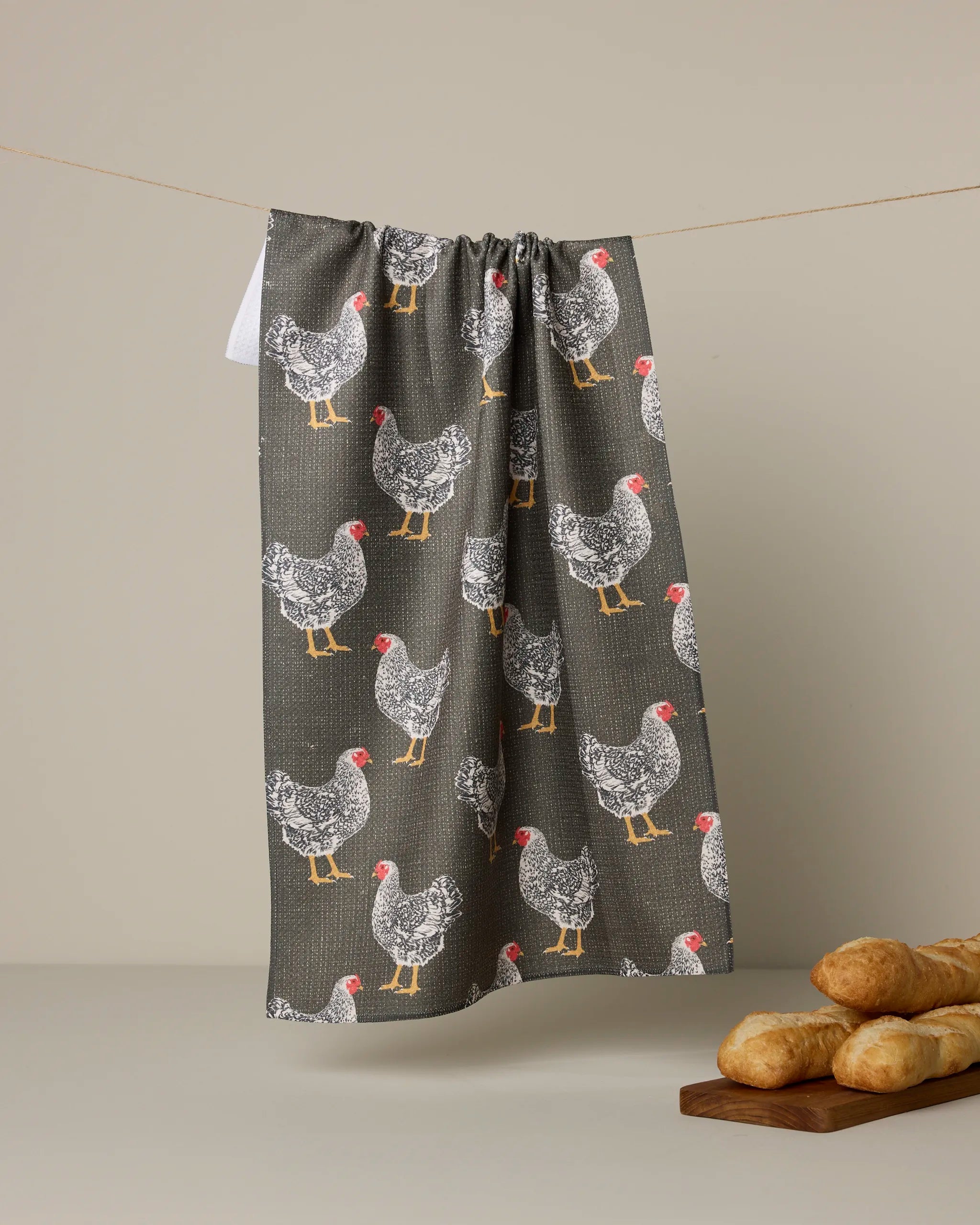 Hen House Tea Towel | Geometry