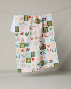 Patchwork Garden Tea Towel | Geometry