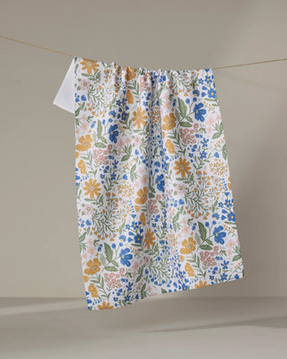 Cottage Meadow Pastel Tea Towel | Geometry