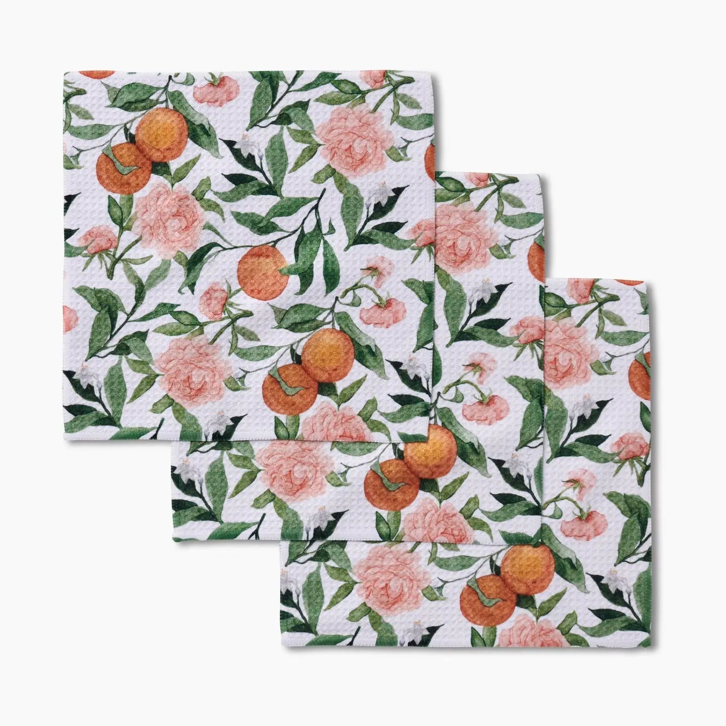 Peony For Your Thoughts Dishcloth Set | Geometry