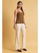 Air-Washed Strappy Cami Top