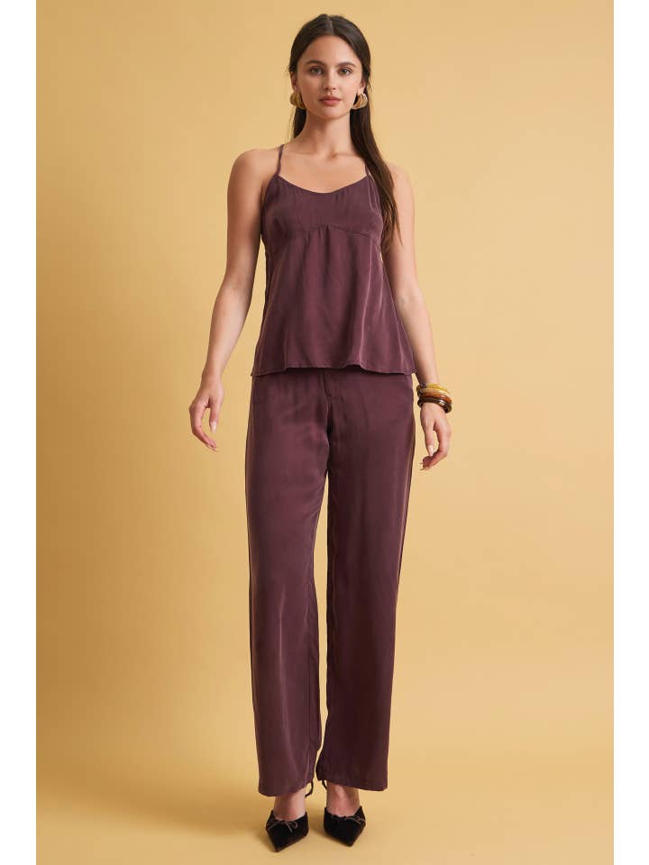 Air-Washed Strappy Cami Top
