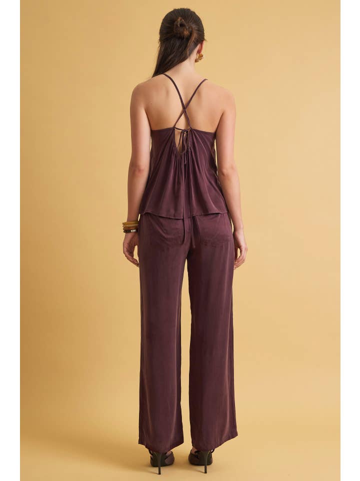 Air-Washed Strappy Cami Top