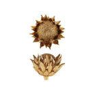 Resin Artichoke, Gold Finish