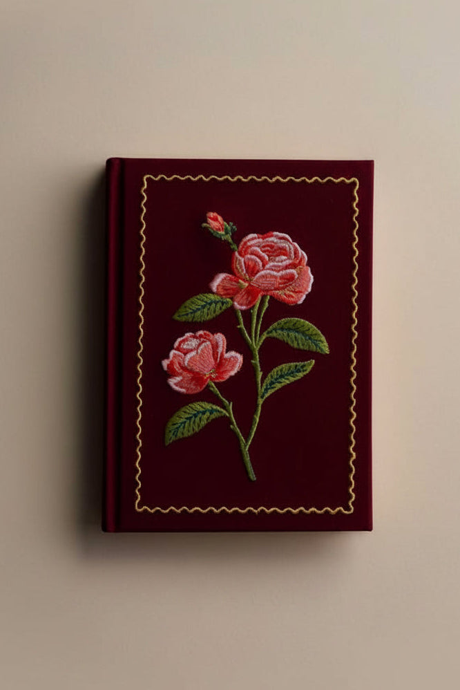 Embroidered Journal