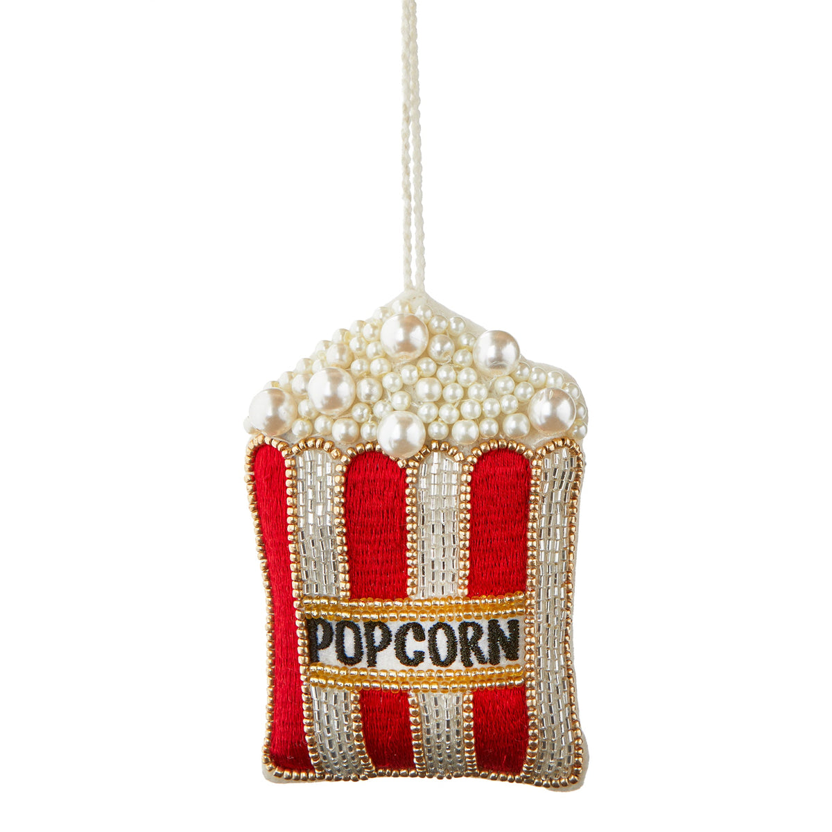 Popcorn Beaded Ornament