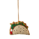 Taco Beaded Ornament