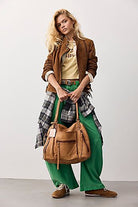 Roma Suede Tote Bag