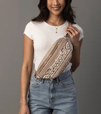 Bandana Crossbody in Tan by Panache Apparel *Final Sale*