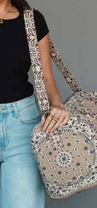 Panache Tan Bandana Duffel