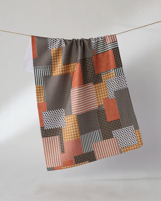Patch and Pumpkin Tea Towel | Geometry