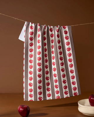 Apple Picking Day Tea Towel | Geometry