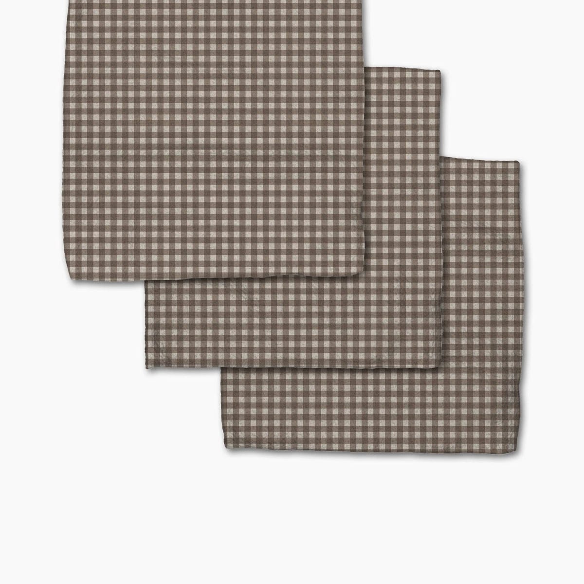 Whidbey Check Dishcloth Set