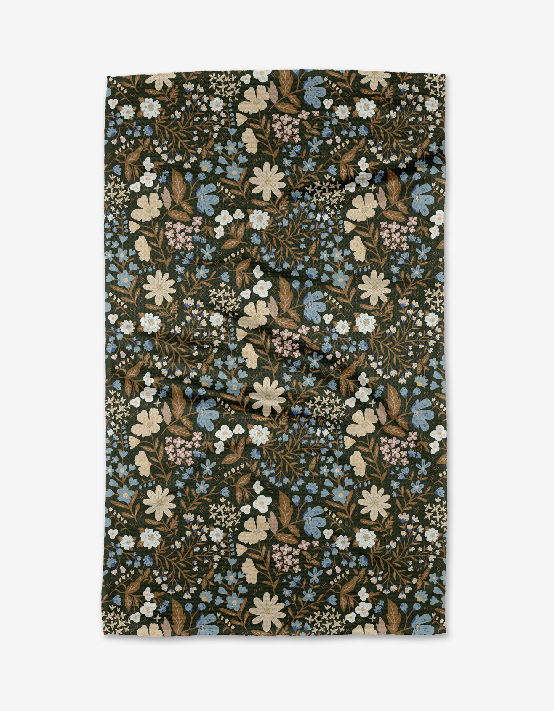 Geometry - Tea Towel - Cottage Meadow Sepia (18"x30")