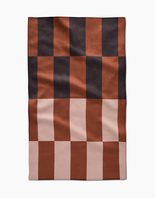 Geometry Kitchen Towel • Cabin Plaid