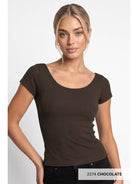 NS8540 - Reversible Striped Top
