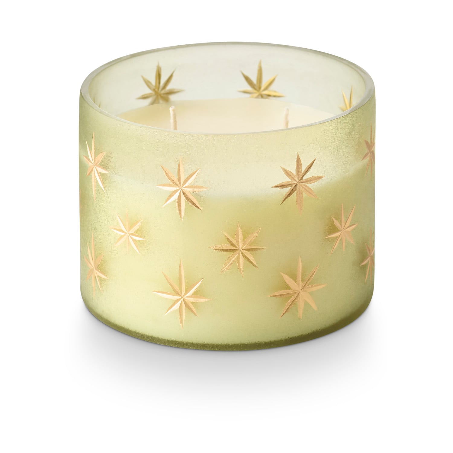 Balsam & Cedar Frosted Star Glass