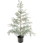 Faux Evergreen Tree in Plastic Pot, KD