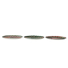 Enameled Metal Scalloped Tray with Tree & Gold Edge, 3 Styles e