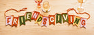 Friendsgiving Wool Felt Garland