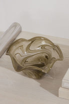 Swirled Glass Bowl