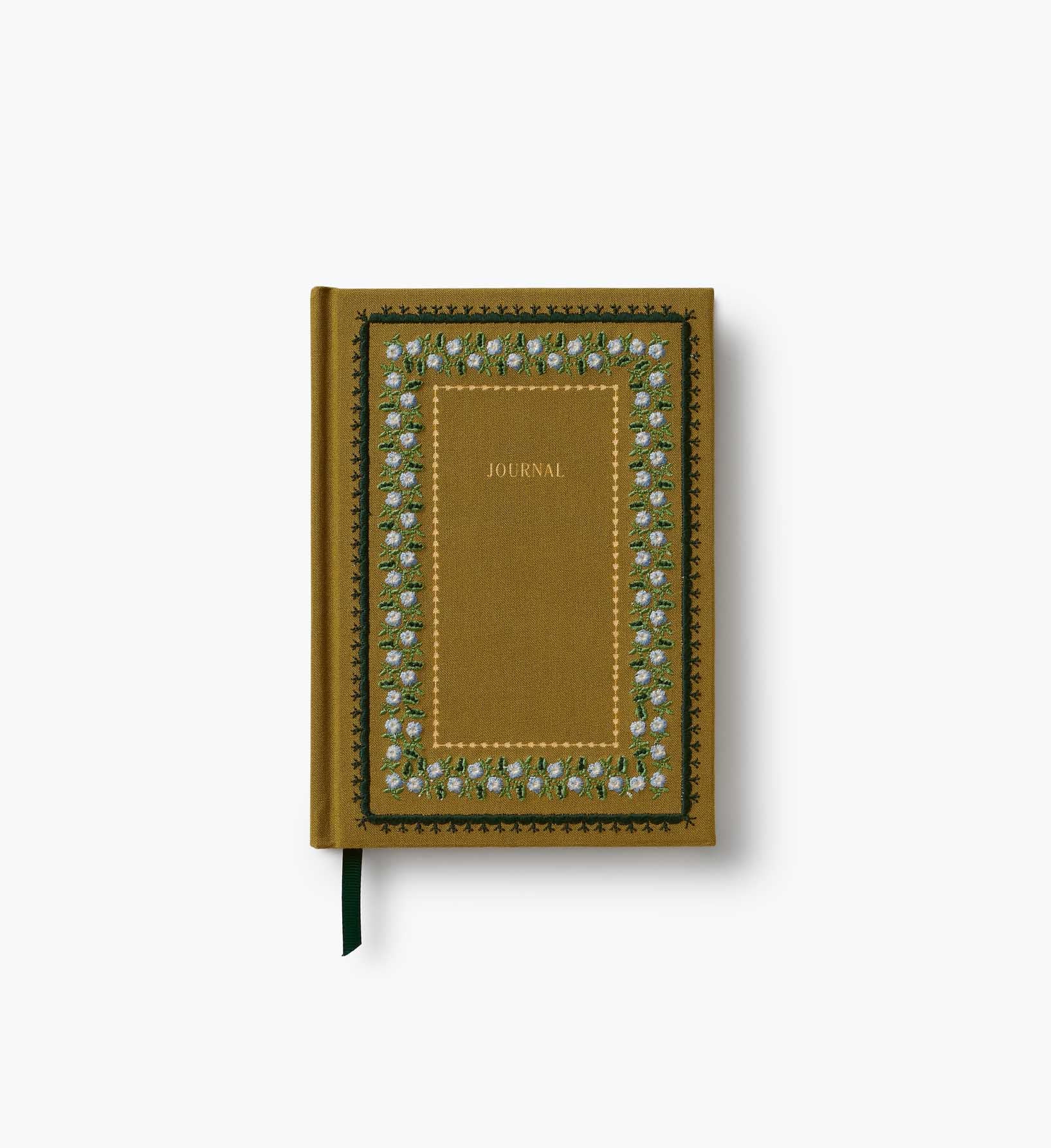 Embroidered Journal