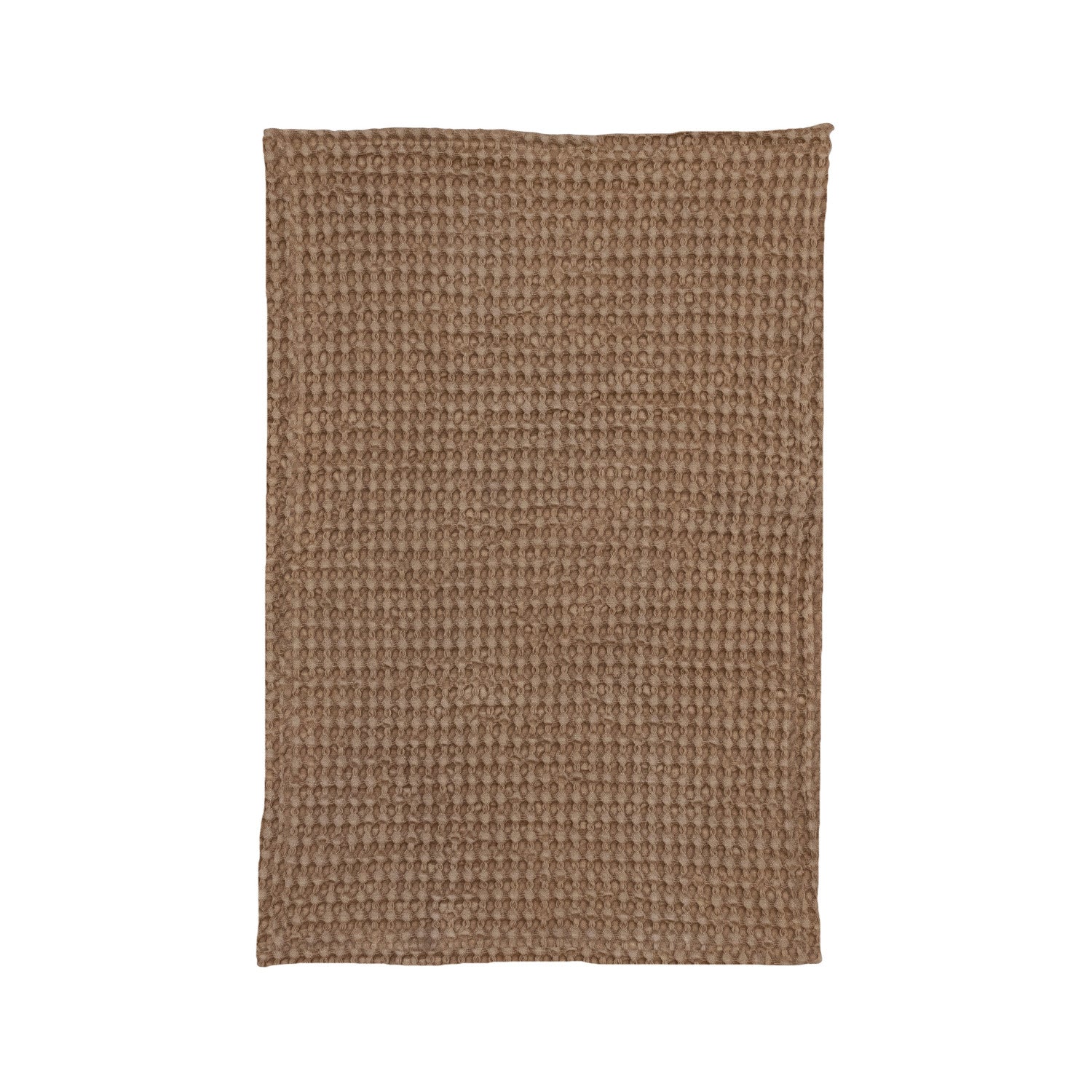 Camel Cotton Waffle Weave Dish Cloths